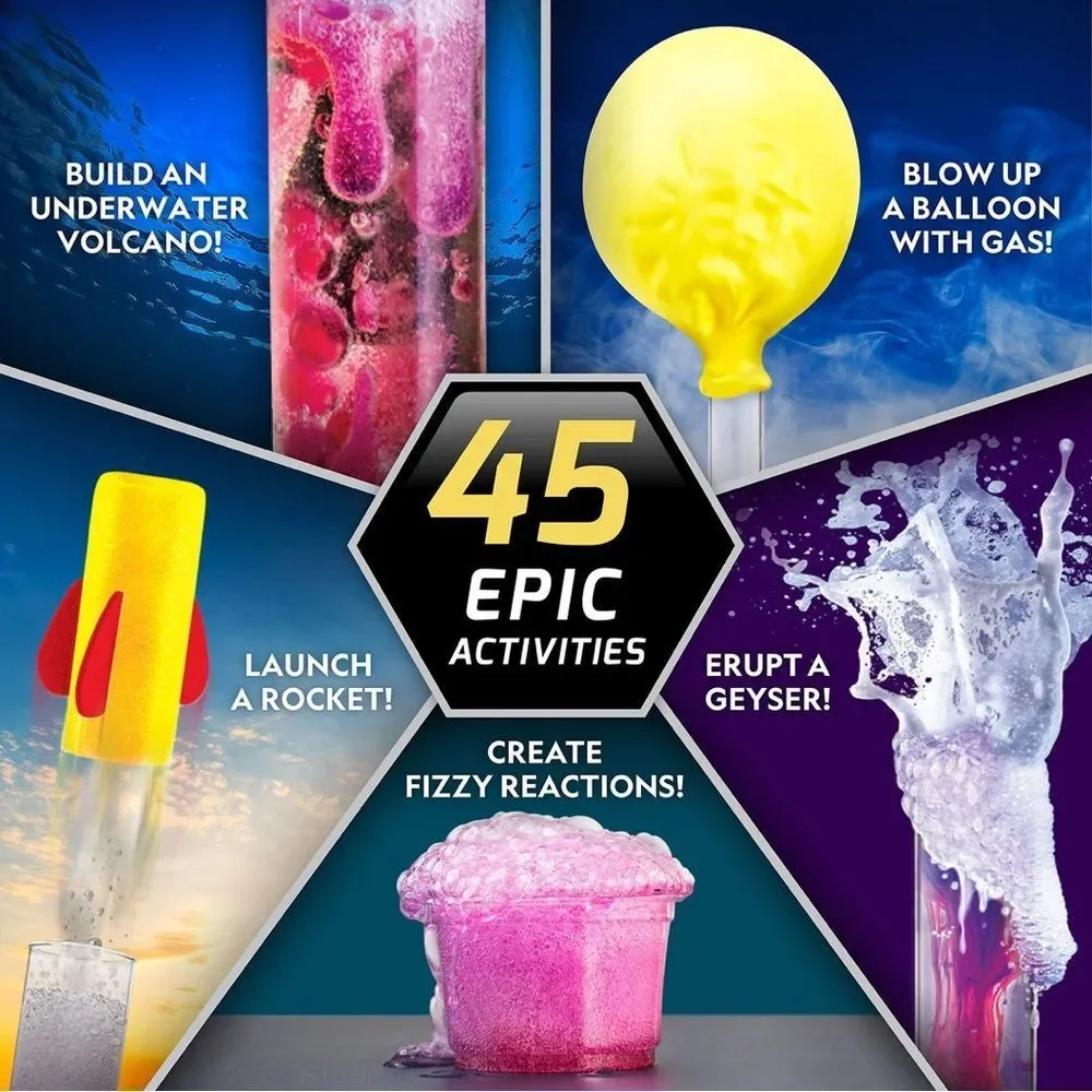 National Geographic Stunning Mega Chemistry Experiments Set